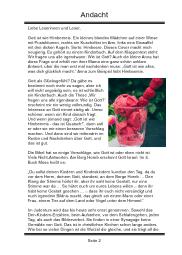 Andacht 1