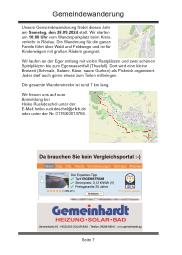 Gemeindewanderung