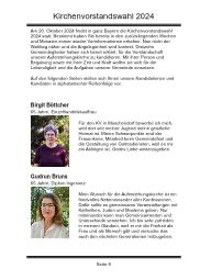 Kirchenvorstandswahl