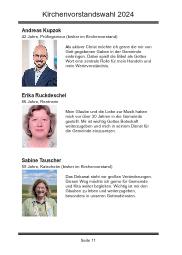 Kirchenvorstandswahl