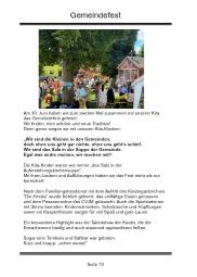 Gemeindefest