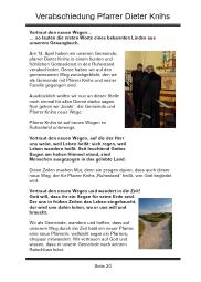 Verabschiedung