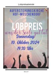 Lobpreisabende