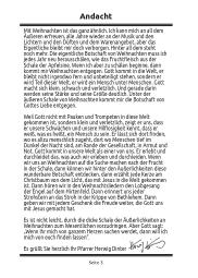 Andacht 2