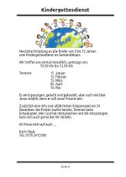 Kindergottesdienst