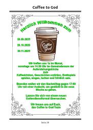 Coffee to God