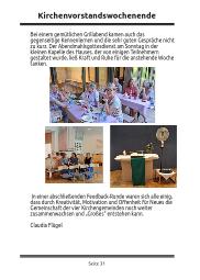 Kirchenvorstandswochenende 2