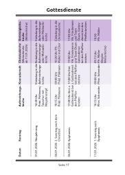 Gottesdienste 4