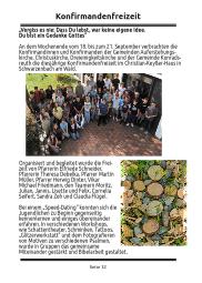 Konfirmandenfreizeit 1