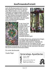 Konfirmandenfreizeit 2