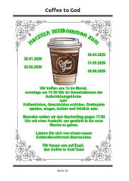 Coffee to God
