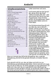 Andacht 1
