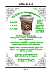 Coffee to God
