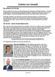 Schutz vor Gewalt 2