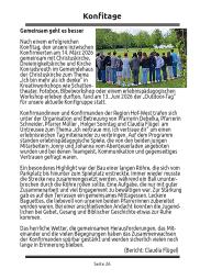 Konfirmandentage