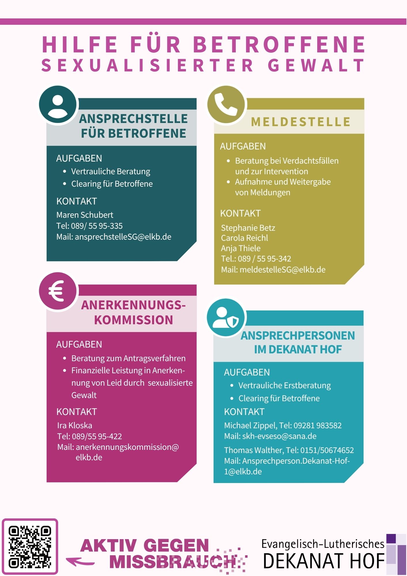 Schutz vor sexualisierter Gewalt